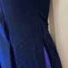 GK ICE FIGURE ADULT SMALL NAVY IRIDESCENT TN VELVET HALTER SKATE DRESS Sz AS NWT - Image 7