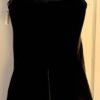 GK ICE FIGURE SKATE BLACK VELVET ADULT SMALL SQUARE NECK CAMI DRESS Sz AS NWT! - Image 6