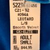GK ELITE LgSLV LADIES SMALL BASIC TURQUOISE VELVET GYMNASTIC DANCE LEOTARD Sz AS - Image 6