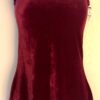 GK CLASSIC ICE FIGURE SKATE LADIES SMALL WINE VELVET A-LINE DRESS Sz AS NWT!