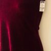 GK CLASSIC ICE FIGURE SKATE LADIES SMALL WINE VELVET A-LINE DRESS Sz AS NWT! - Image 3