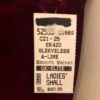 GK CLASSIC ICE FIGURE SKATE LADIES SMALL WINE VELVET A-LINE DRESS Sz AS NWT! - Image 4