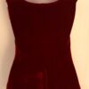 GK CLASSIC ICE FIGURE SKATE LADIES SMALL WINE VELVET A-LINE DRESS Sz AS NWT! - Image 5
