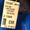 GK LgSLV PACIFIC OPALESCENCE GIRL MEDIUM ASYM BLACK MESH GYMNAST TANK LEOTARD CM - Image 10