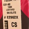 NASTIA LIUKIN GK CHILD SMALL BLACK N/S SUB POLYTEK TANK GYMNASTIC LEOTARD CS - Image 6