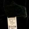 GK BLACK VELVET ADULT SMALL LgSLV SQUARE NECK GYMNASTICS DANCE LEOTARD Sz AS - Image 5