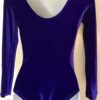 GK ELITE LADIES LONG SLEEVE PURPLE VELVET JA GYMNASTICS LEO AS - Image 5