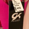 GABBY DOUGLAS KANDYLAND FOIL ADULT X-SMALL NEON PINK N/S GYMNASTS LEOTARD AXS - Image 5