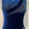 GK ROYAL VELVET LADIES SMALL ASYM NAVY TIE-DYE GYMNASTS DANCE LEOTARD Sz AS NWT!
