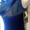GK ROYAL VELVET LADIES SMALL ASYM NAVY TIE-DYE GYMNASTS DANCE LEOTARD Sz AS NWT! - Image 5