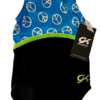 GK "SILVER PEACEMAKERâ€ CHILD XS BLACK VELVET GYMNASTICS DANCE TANK LEOTARD XS - Image 7