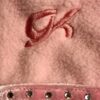 GK ICE FIGURE SKATE ADULT MEDIUM PINK FLEECE VELVET JA ZIP WARM UP JACKET Sz AM - Image 3