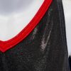 GK CHILD SMALL BLACK MYSTIQUE RED TRIM GYMNASTICS DANCE TANK LEOTARD Sz CS NWT! - Image 3