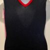 GK CHILD SMALL BLACK MYSTIQUE RED TRIM GYMNASTICS DANCE TANK LEOTARD Sz CS NWT! - Image 7