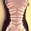 GK ICE FIGURE SKATE LADIES SMALL PURPLE TYE-DYE COTTON/STRCH CAMISOLE DRESS AS