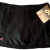 KAVIO GK GYMNAST ADULT MEDIUM LOW RISE NAVY COTTON SKORT JEWELS DANCE CHEER SZ M
