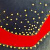 GK LgSLV ADULT SMALL ROYAL RED VELVET CRYSTALS GYMNASTICS DANCE LEOTARD SZ S - Image 6