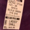 GK ICE FIGURE SKATE LADIES SMALL PURPLE TYE-DYE COTTON/STRCH CAMISOLE DRESS AS - Image 6