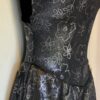 GK FIGURE SKATE BLACK ICE FLORA ADULT SMALL FOIL FROST TRICOT SLVLS DRESS AS NWT - Image 3