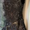 GK FIGURE SKATE BLACK ICE FLORA ADULT SMALL FOIL FROST TRICOT SLVLS DRESS AS NWT - Image 5