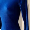 GK LgSLV  ADULT SMALL CLASSIC SOLID ROYAL VELVET GYMNASTICS DANCE LEOTARD SZ AS - Image 3