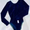 GK LgSLV  ADULT SMALL CLASSIC SOLID ROYAL VELVET GYMNASTICS DANCE LEOTARD SZ AS - Image 5