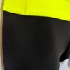 GK MICRO MINI ADULT X-SMAL BLACK NEON YELLOW GYMNAST CHEER WORKOUT SHORTS AXS - Image 2