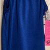 GK Elite COMPETITION SHIRT BOYS LARGE SOLID ROYAL BOY-CUT LEG CUT CL NWT!