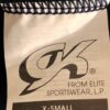 GK ELITE LADIES LgS BLACK VELVET JA MESH GYMNASTIC LEOTARD AXS - Image 3