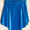 GK ELITE ICE SKATE SKIRT ADULT SMALL TURQUOISE VELVET PULL ON SKIRT Sz AS NWT! - Image 6