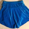 GK ELITE ICE SKATE SKIRT ADULT SMALL TURQUOISE VELVET PULL ON SKIRT Sz AS NWT! - Image 9