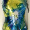 GK TIE-DYE NORTH FACE FOIL ADULT SMALL TANK GYMNASTICS DANCE LEOTARD AS NWT!