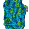 GK DAISY PRINT CHILD X-SMALL BLUE GREEN COTTON/SPANDEX GYMNASTIC TANK LEOTARD XS - Image 6
