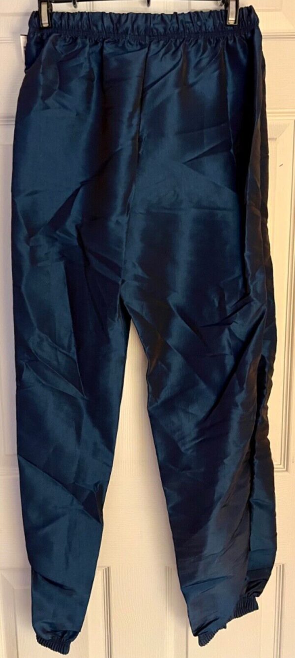 GK WARM UP PANTS UNISEX ADULT LARGE BLUE SPRUCE IRIDESCENT GYMNASTIC ATHLETIC L - Image 3