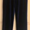 GK DANCE JAZZ LADIES LARGE BLUE VELVET BLUE TWILIGHT WAISTBAND DANCE PANTS SZ L - Image 3
