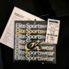 GK FITTED ICE SKATE JACKET ADULT LARGE BLACK FLEECE VELVT TRIM ZIP WARM UP SZ L - Image 8