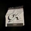 GK FITTED ICE SKATE JACKET ADULT LARGE BLACK FLEECE VELVT TRIM ZIP WARM UP SZ L - Image 9