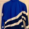 GK WARM UP ADULT SMALL SUPPLEX FOIL BLUE WHITE STARS STRIPES 2PC JACKET PANTS S - Image 4