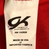GK TANK ADULT MEDIUM RED SUPERSTAR N/S WHITE FOIL GYMNASTIC DANCE LEOTARD Sz AM - Image 7