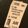 GK MICRO MINI ADULT MEDIUM BLACK FLEECE WORKOUT SHORTS GYM CHEER DANCE AM NWT - Image 4