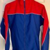 GK WARM UP JACKET ADULT SMALL ROYAL RED WHITE MICROFIBER GYMNASTICS CHEER Sz S - Image 6