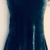 GK ICE FIGURE SKATE LADIES SMALL EVERGREEN VELVET A-LINE DRESS Sz AS NWT!