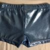 GK COLUMBIA BLUE MYSTIQUE ADULT SMALL LOW RISE NYLON/SPANDEX CHEER SHORTS Sz AS - Image 4