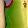 GK GREEN CHILD X-SMALL FOIL CATERPILLAR ACCENT GYMNASTICS DANCE TANK LEOTARD XS - Image 4