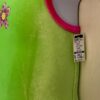 GK GREEN CHILD X-SMALL FOIL CATERPILLAR ACCENT GYMNASTICS DANCE TANK LEOTARD XS - Image 5