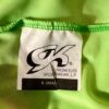 GK GREEN CHILD X-SMALL FOIL CATERPILLAR ACCENT GYMNASTICS DANCE TANK LEOTARD XS - Image 9