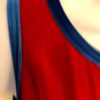GK RED MYSTIQUE ADULT SMALL SAPPHIRE VELVET GYMNASTICS TANK DANCE LEOTARD Sz AS - Image 2