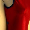GK RED MYSTIQUE ADULT SMALL SAPPHIRE VELVET GYMNASTICS TANK DANCE LEOTARD Sz AS - Image 3