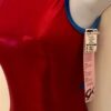 GK RED MYSTIQUE ADULT SMALL SAPPHIRE VELVET GYMNASTICS TANK DANCE LEOTARD Sz AS - Image 4