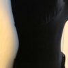 GK ICE FIGURE SKATE LADIES X-SMALL BLACK VELVET X-STRAP LACE CUT DRESS AXS NWT - Image 3